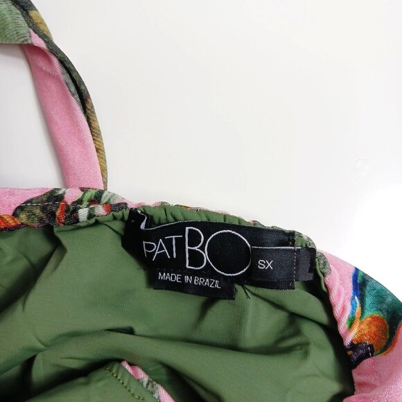 Anthropologie PatBo Tropical One Shoulder Swimsuit - Picture 12 of 14